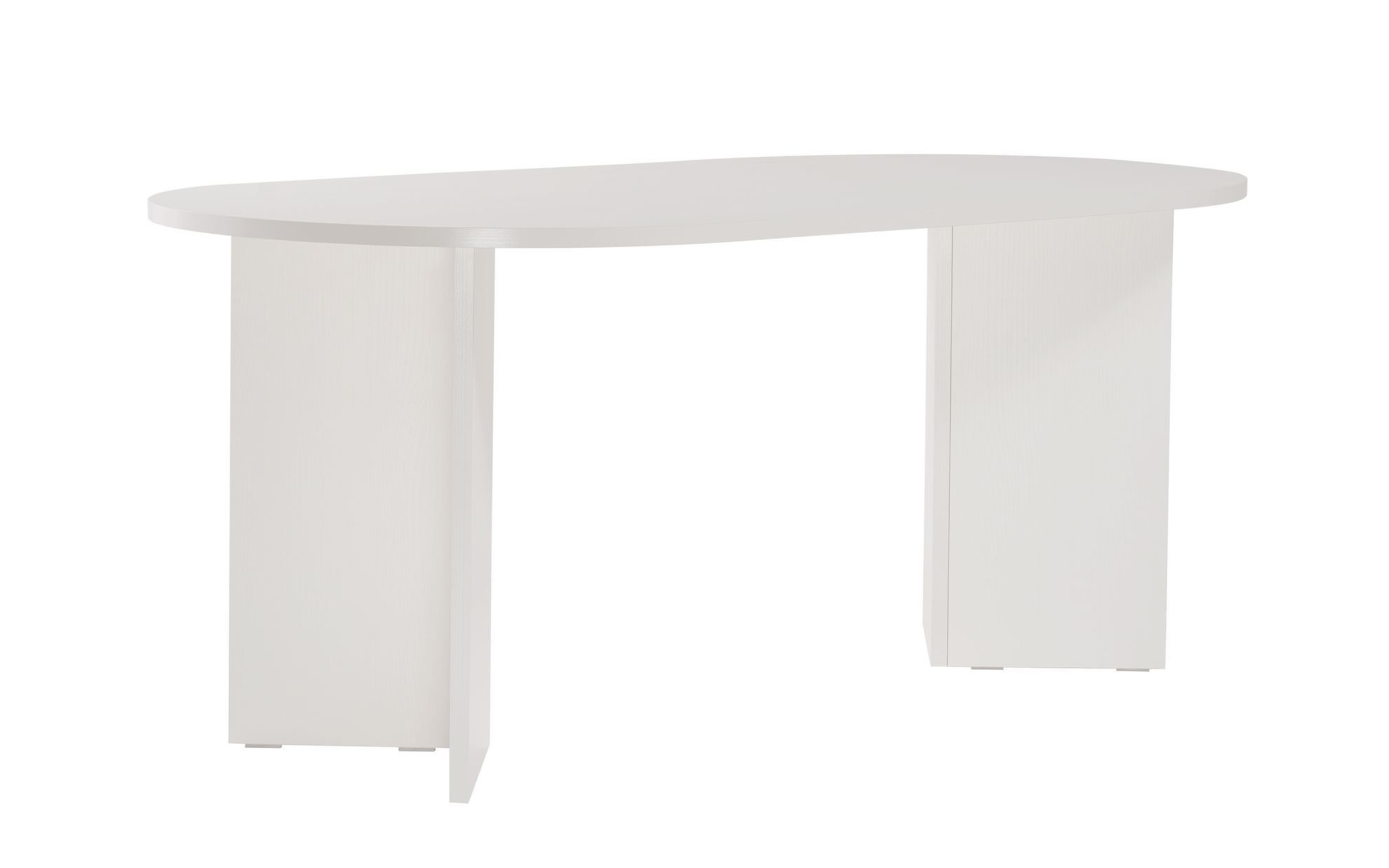 Masa dining Sablin, alb  5